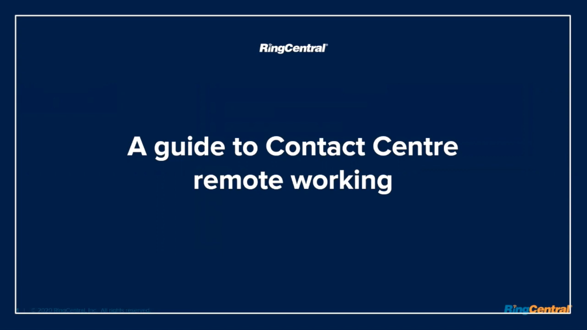 CCA | A Guide to Working From Home